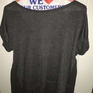 Gray “Happy Hour T” short sleeve American Eagle